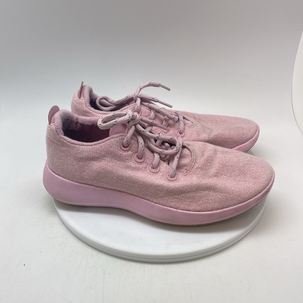 Allbirds Wool Runner Mizzles Mens Size 8 Pink Athletic Running Shoes Sneakers